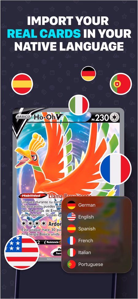 BindeX compatible con cartas Pokémon en todos los idiomas